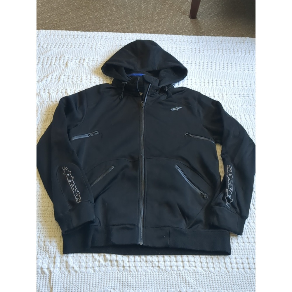 Alpinestars Primary Jacket Hooded Black Full Zip Size XL